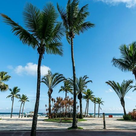 Beachfront Tupi: Ocean View with High-Speed Wi-Fi & Free Parking Praia Grande  Exterior photo