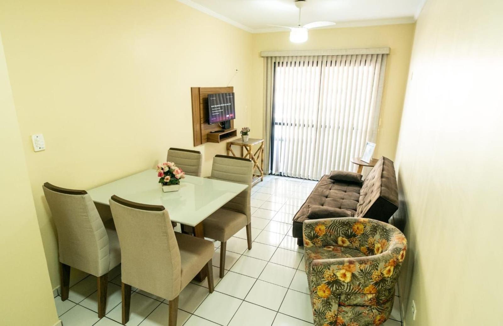 Beachfront Tupi: Ocean View with High-Speed Wi-Fi & Free Parking Praia Grande  Exterior photo