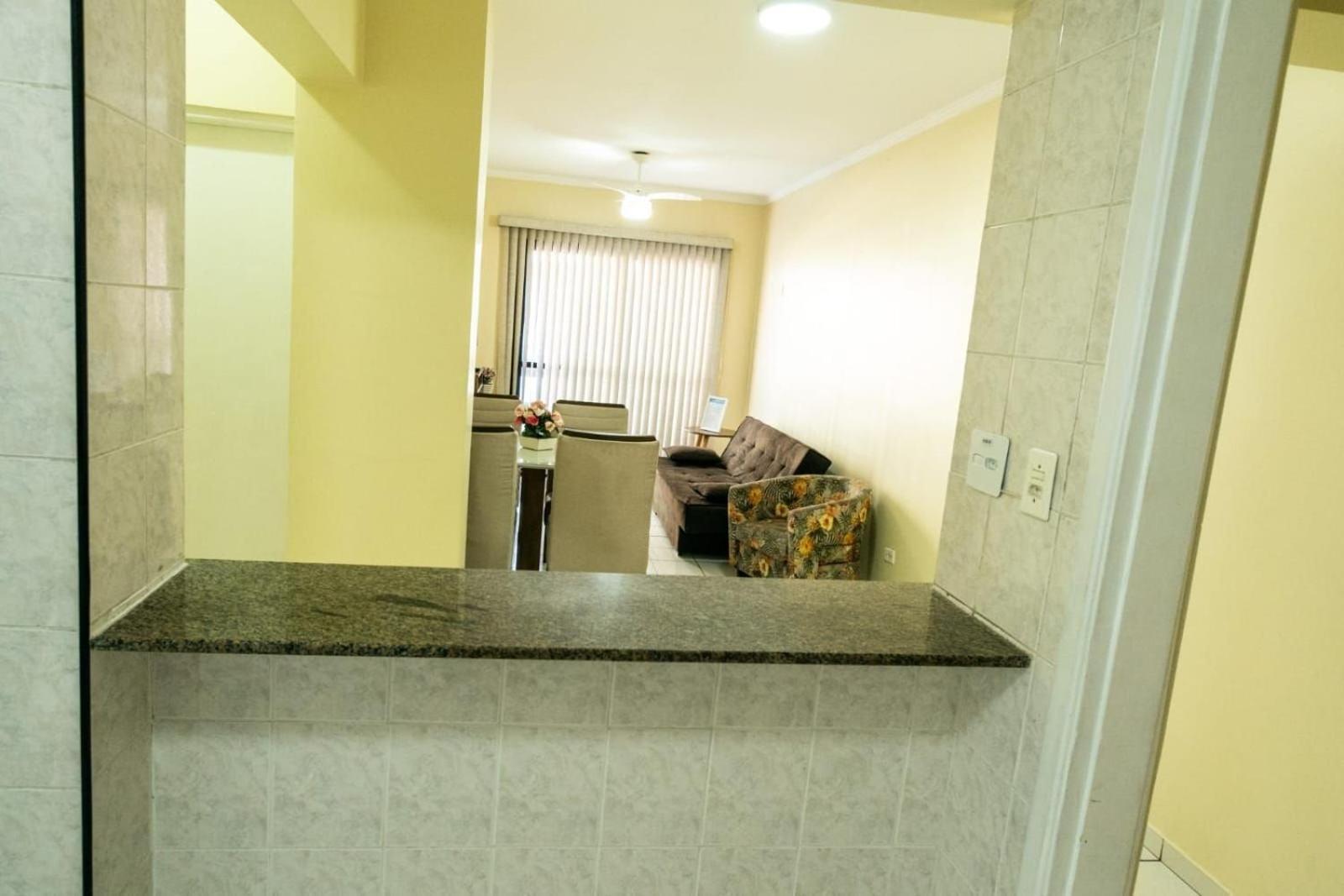 Beachfront Tupi: Ocean View with High-Speed Wi-Fi & Free Parking Praia Grande  Exterior photo